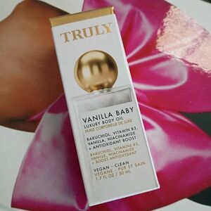 TRULY Vanilla Baby Body Oil with Antioxidants